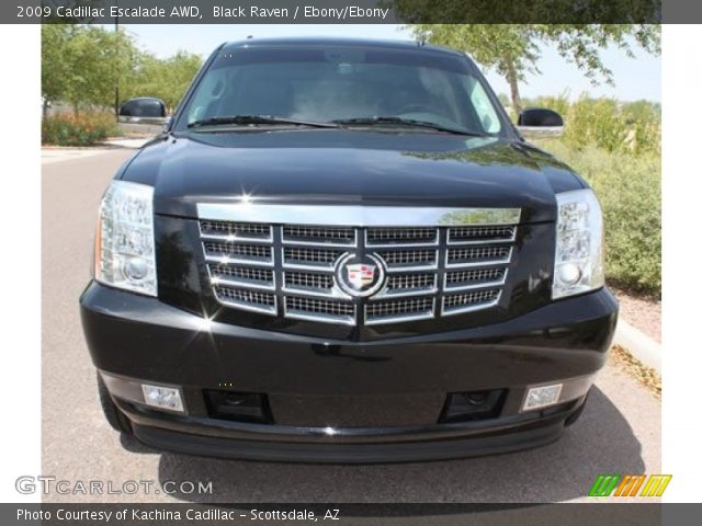 2009 Cadillac Escalade AWD in Black Raven