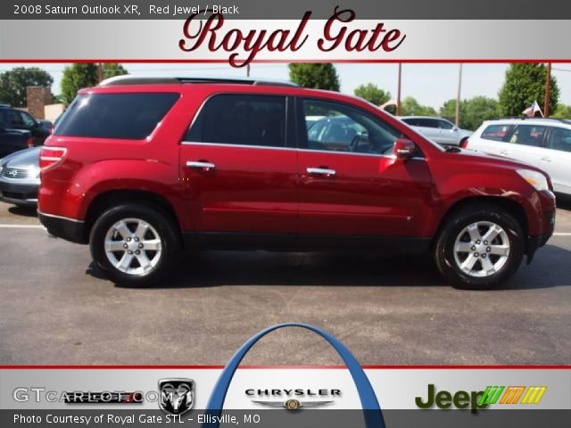 2008 Saturn Outlook XR in Red Jewel