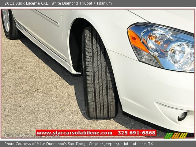 2011 Buick Lucerne CXL in White Diamond TriCoat