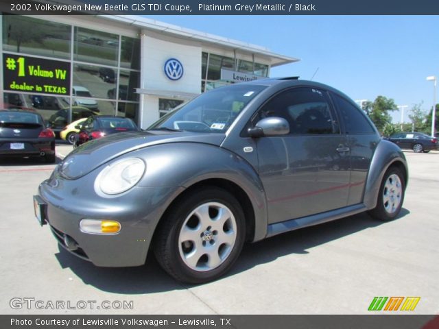 2002 Volkswagen New Beetle GLS TDI Coupe in Platinum Grey Metallic