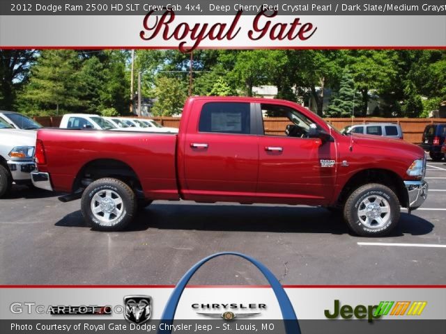 2012 Dodge Ram 2500 HD SLT Crew Cab 4x4 in Deep Cherry Red Crystal Pearl
