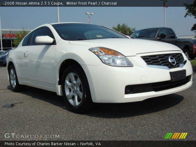 Nissan altima coupe winter frost #8