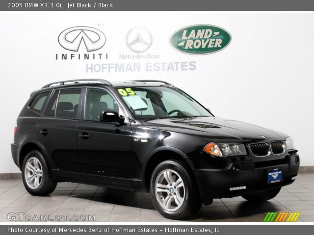 2005 BMW X3 3.0i in Jet Black