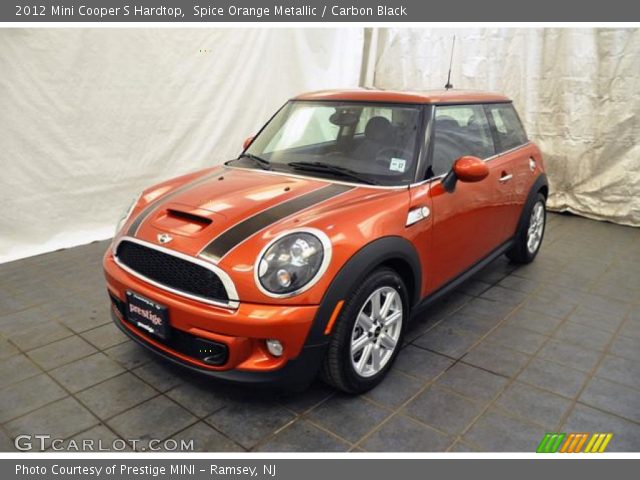 2012 Mini Cooper S Hardtop in Spice Orange Metallic