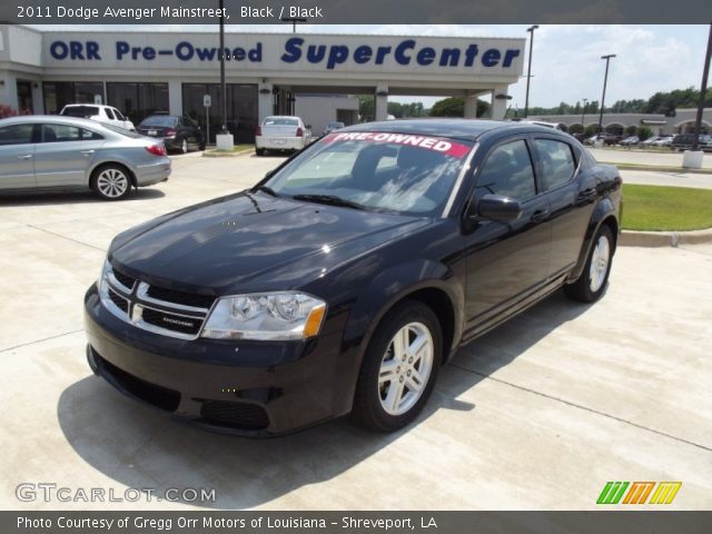 2011 Dodge Avenger Mainstreet in Black