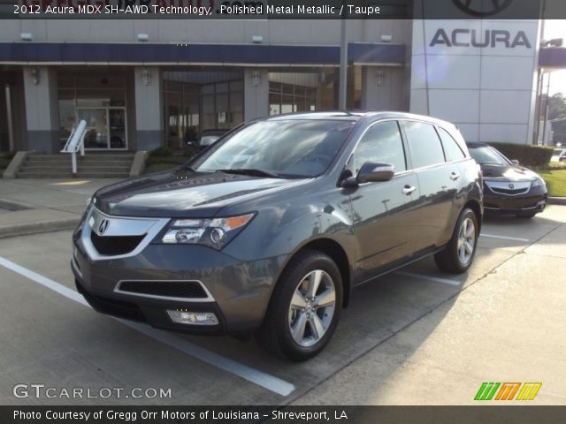 2012 Acura MDX SH-AWD Technology in Polished Metal Metallic