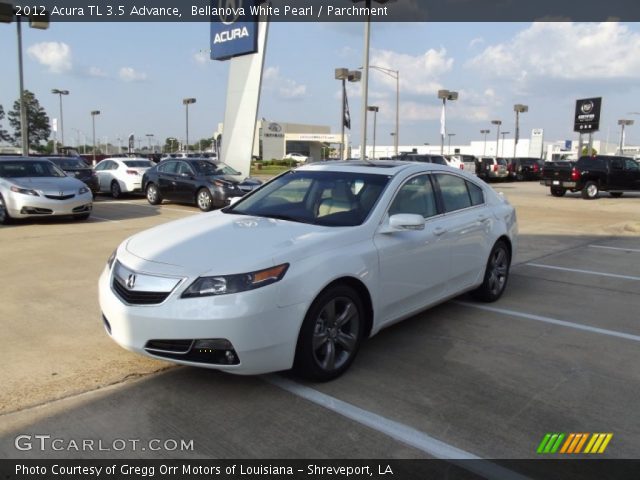 2012 Acura TL 3.5 Advance in Bellanova White Pearl