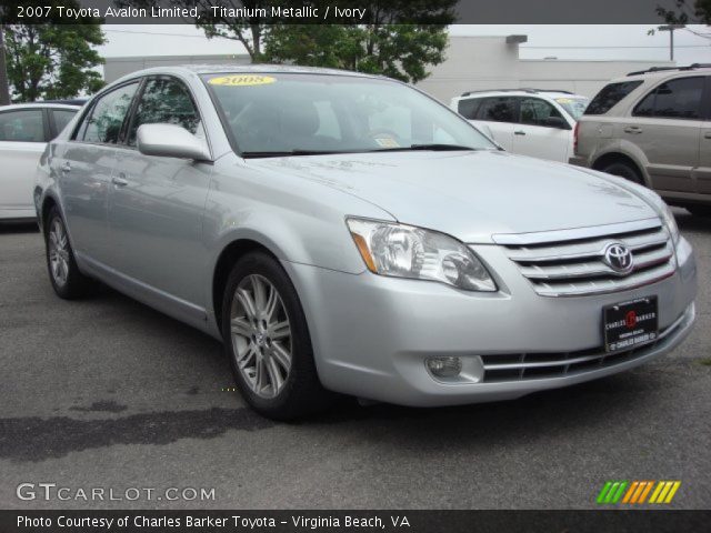 2007 Toyota Avalon Limited in Titanium Metallic