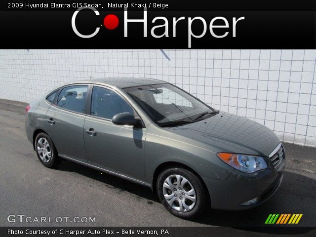 2009 Hyundai Elantra GLS Sedan in Natural Khaki