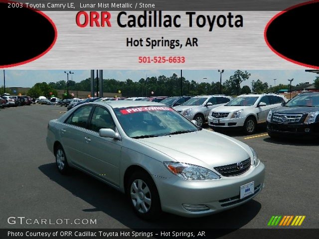 2003 Toyota Camry LE in Lunar Mist Metallic