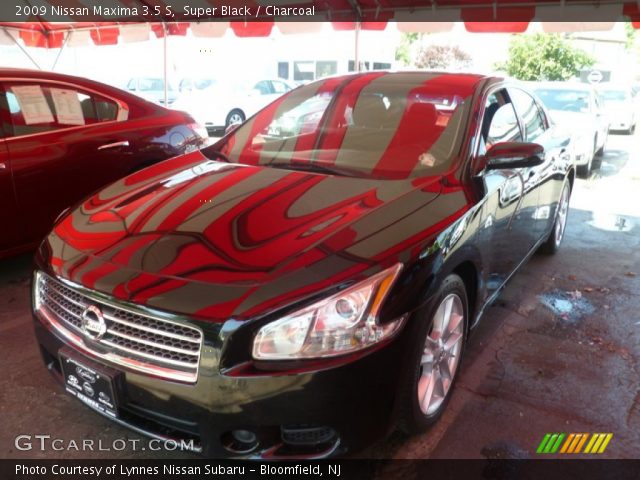 2009 Nissan Maxima 3.5 S in Super Black