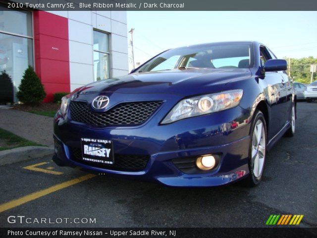 2010 Toyota Camry SE in Blue Ribbon Metallic
