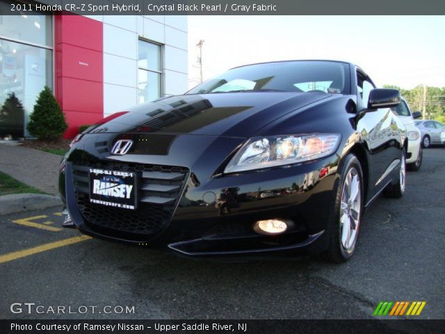 2011 Honda CR-Z Sport Hybrid in Crystal Black Pearl