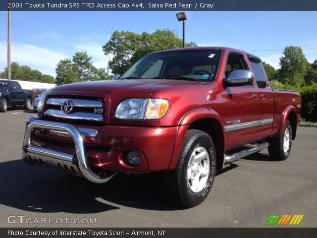 2003 Toyota Tundra SR5 TRD Access Cab 4x4 in Salsa Red Pearl