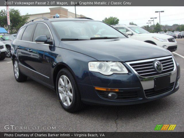 2007 Volkswagen Passat 2.0T Wagon in Blue Graphite Metallic