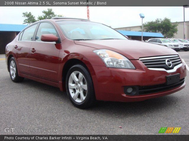 2008 Nissan Altima 2.5 SL in Sonoma Sunset Metallic