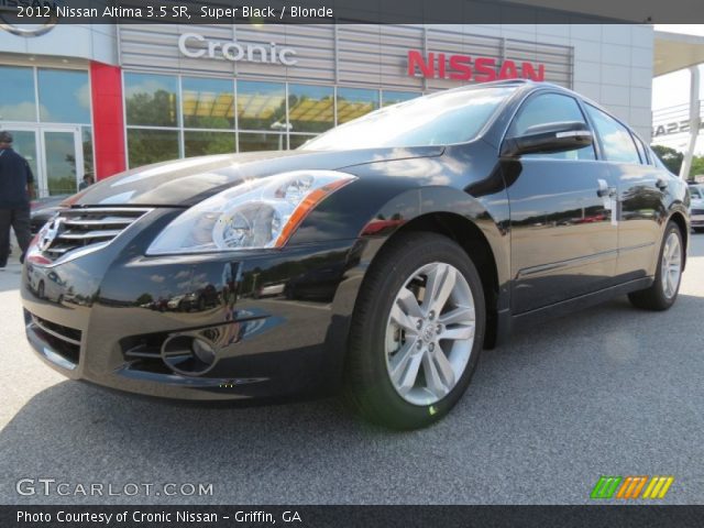 2012 Nissan Altima 3.5 SR in Super Black