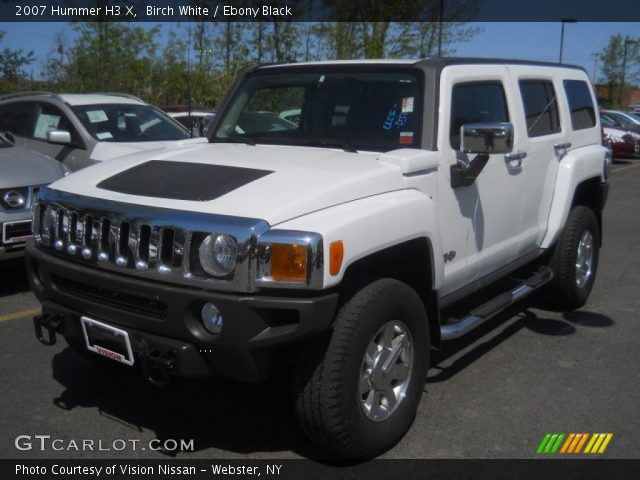 2007 Hummer H3 X in Birch White