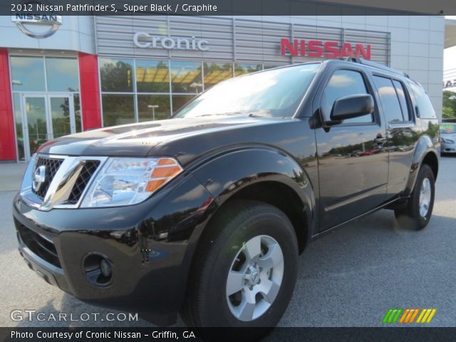 2012 Nissan Pathfinder S in Super Black