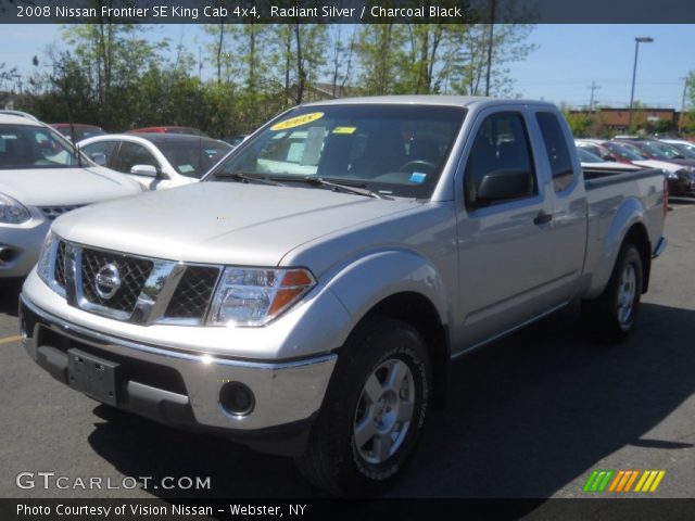 2008 Nissan Frontier SE King Cab 4x4 in Radiant Silver
