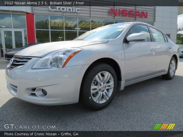 2012 Nissan Altima 2.5 S in Brilliant Silver