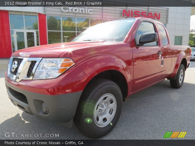 2012 Nissan Frontier S King Cab in Red Brick
