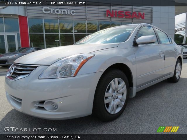 2012 Nissan Altima 2.5 S in Brilliant Silver