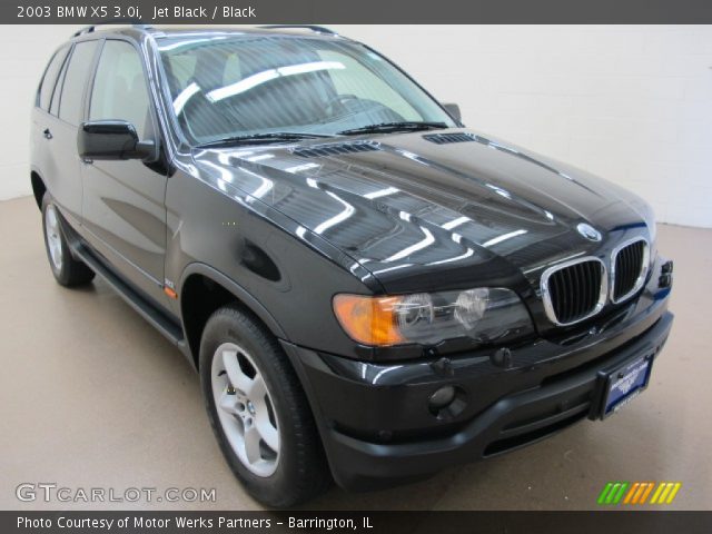 2003 BMW X5 3.0i in Jet Black