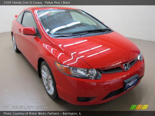 2006 Honda Civic Si Coupe in Rallye Red