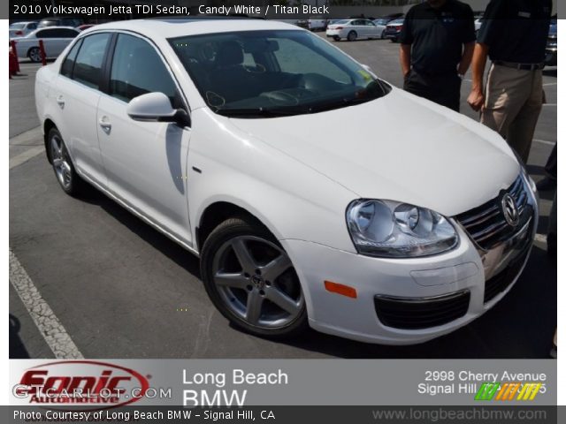 2010 Volkswagen Jetta TDI Sedan in Candy White