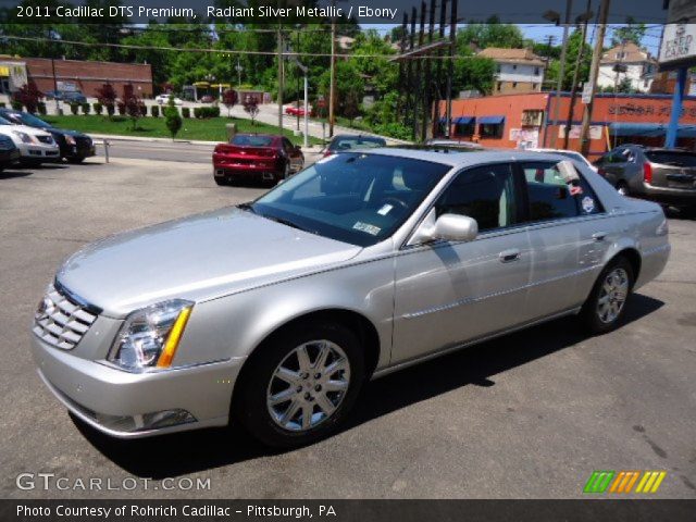 2011 Cadillac DTS Premium in Radiant Silver Metallic