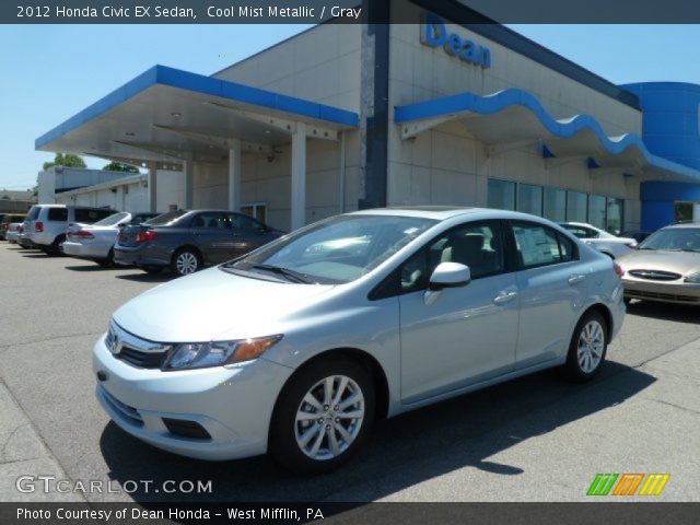 2012 Honda Civic EX Sedan in Cool Mist Metallic