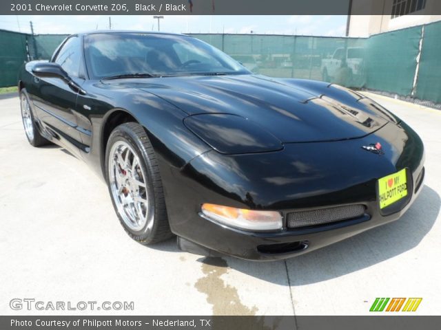 2001 Chevrolet Corvette Z06 in Black