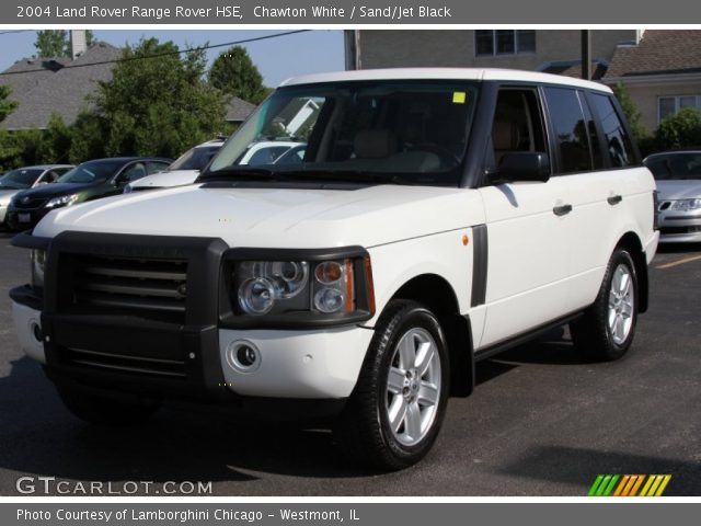 2004 Land Rover Range Rover HSE in Chawton White