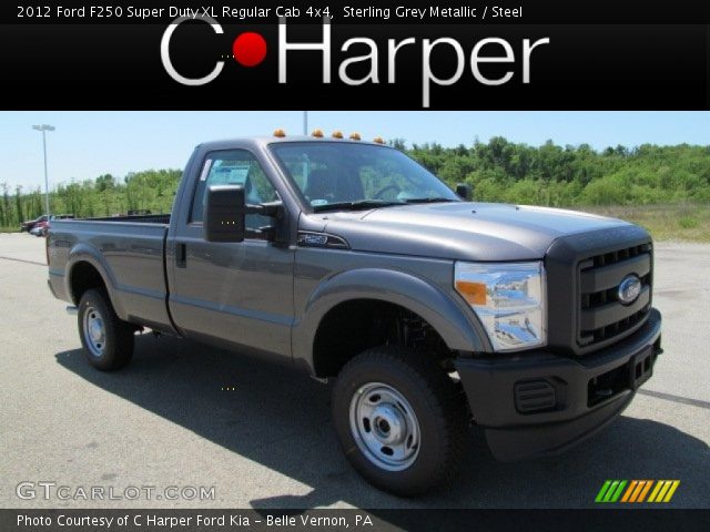 2012 Ford F250 Super Duty XL Regular Cab 4x4 in Sterling Grey Metallic