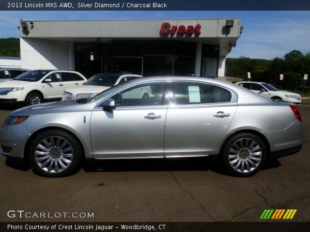 2013 Lincoln MKS AWD in Silver Diamond