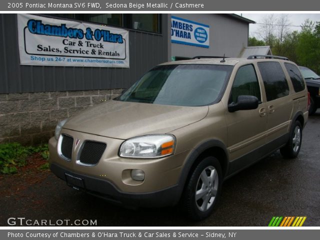 2005 Pontiac Montana SV6 FWD in Sedona Beige Metallic