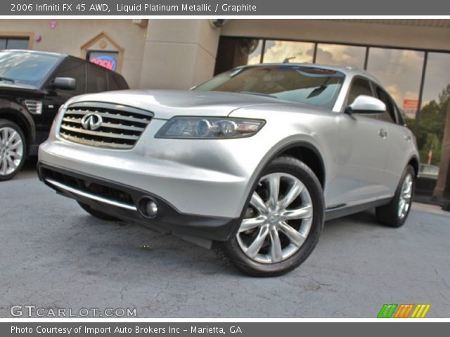 2006 Infiniti FX 45 AWD in Liquid Platinum Metallic