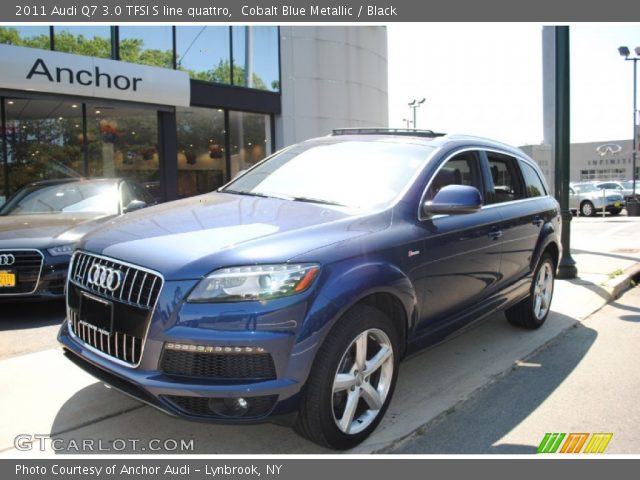 2011 Audi Q7 3.0 TFSI S line quattro in Cobalt Blue Metallic