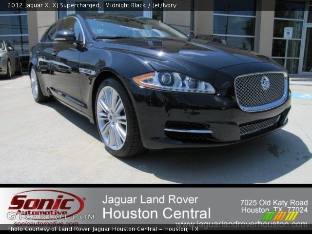 2012 Jaguar XJ XJ Supercharged in Midnight Black