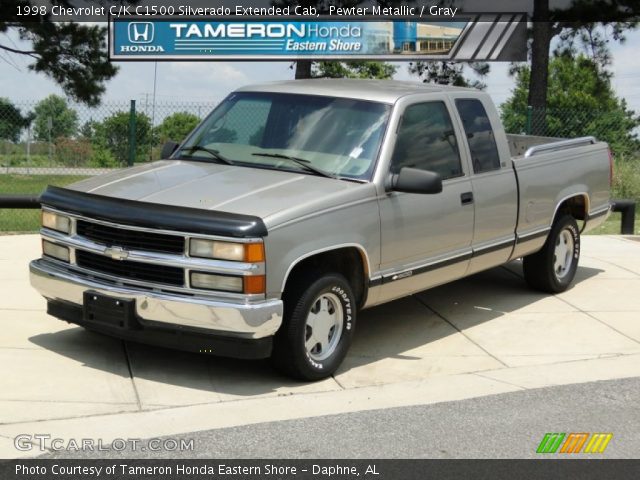 1998 Chevrolet C/K C1500 Silverado Extended Cab in Pewter Metallic