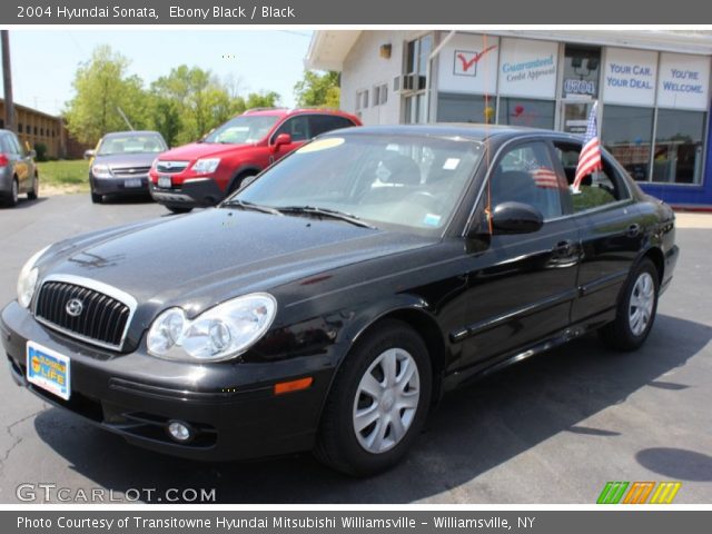 2004 Hyundai Sonata  in Ebony Black