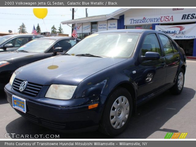 2003 Volkswagen Jetta GL Sedan in Galactic Blue Metallic