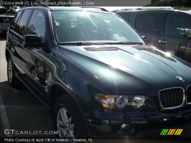 2004 BMW X5 3.0i in Highland Green Metallic