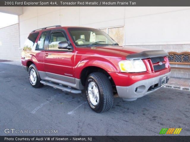 2001 Ford Explorer Sport 4x4 in Toreador Red Metallic