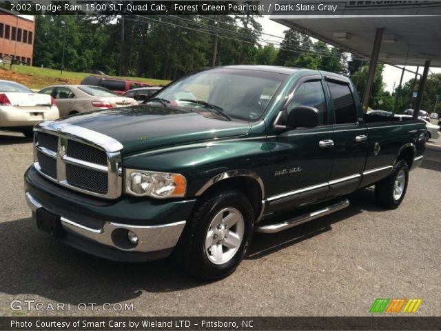 2002 Dodge Ram 1500 SLT Quad Cab in Forest Green Pearlcoat