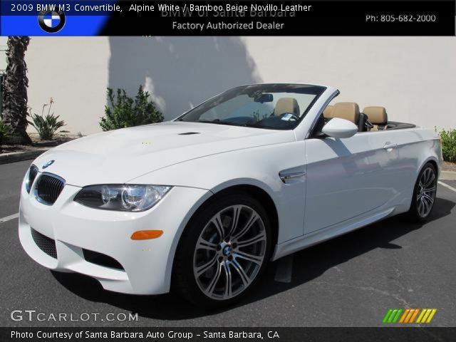 2009 BMW M3 Convertible in Alpine White