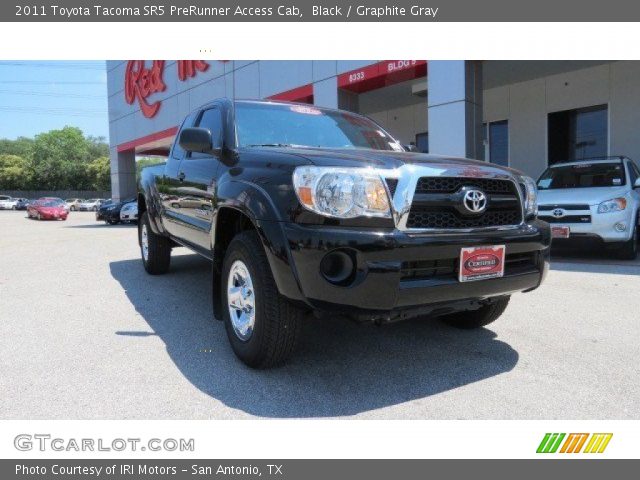 2011 Toyota Tacoma SR5 PreRunner Access Cab in Black