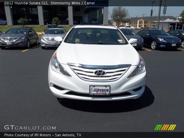 2012 Hyundai Sonata GLS in Shimmering White