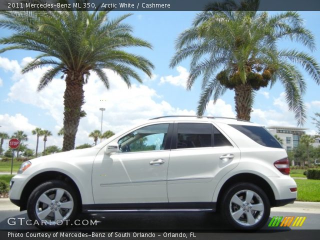 2011 Mercedes-Benz ML 350 in Arctic White